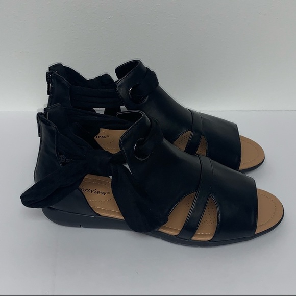 Comfortview | Women's Size 9WW | NEW Wide Width "The Annika" Sandals Shootie NIB - Picture 4 of 9
